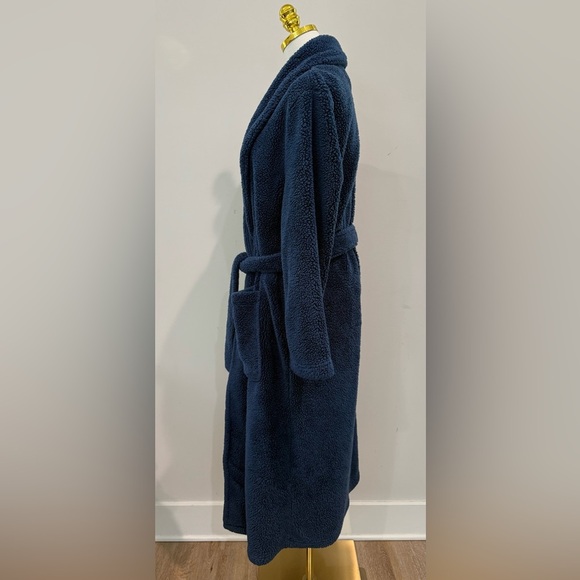 Pottery Barn Teen Size OS Blue Cozy Robe - Picture 4 of 8